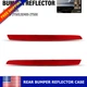 For 2014-2015 Kia Optima Rear Bumper Reflector Side Marker Light Cover LH RH 2pc