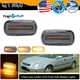 2X Clear Sequential Amber LED Side Marker Light For 2002-2016 JDM Honda Jazz FIT