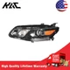 Projector Headlight Assembly Halogen For 2016-2018 Chevy Malibu Amber Black