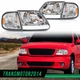 LED DRL Headlights & Corner Lights Left+Right Fit For 1997-2004 F-150 Expedition