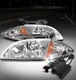FOR 00-02 CHEVY CAVALIER REPLACEMENT HEADLIGHTS HEADLAMP W/50W 6K HID KIT CHROME FOR 00-02 CHEVY CAVALIER REPLACEMENT HEADLIGHTS HEADLAMP W/50W 6K HID KIT CHROME