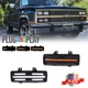 2X Smoked Switchback LED DRL Signal Lights For Chevy GMC Van Jimmy Pickup Truck