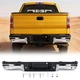 VRC Chrome Rear Bumper Assembly Fit For 2009-2014 Ford F150 with Sensor Holes