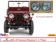 Headlight Light Pair Left & Right fits willys jeep 3A 3B CJ5 M38 Complete