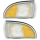 For 1991-1996 Chevy Caprice Side Marker Lights Assembly Pair w/ Cornering Lamp
