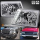 Clear Fits 1998-2000 Ford Ranger Headlights Lamps w/ LED Strip Left+Right 98-00