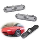 LH+RH Clear Side Marker Lamp Covers For 1990-2005 Mazda Miata MX-5 Front / Rear