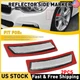 Clear Lens Front Bumper Reflector Side Marker Light For BMW F30 F31 3-Series New