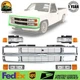 New Front Chrome Grille Headlamp Side Lights For 1994-1999 Chevy C1500 SUBURBAN
