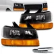 For 03-23 Chevrolet Express/GMC Savana Van Headlights+Bumper Signal Lamp+LED DRL