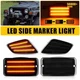 Dynamic Side Front Light Amber 1997-2006 Marker Fender for Jeep Wrangler TJ