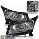 Left+Right 2011-2015 Chevy Cruze Halogen Headlights Headlamps Lights Aftermarket