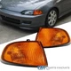Fits 92-95 Honda Civic 2/3Dr Replacement Corner Lights Amber Turn Signal Lamps