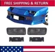 For Chevrolet Camaro 85-92 Smoke Bumper Turn Signal Lights & Side Marker Lights