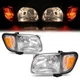Headlights Corner Lights w/Bulbs Left & Right Side For Toyota Tacoma 01-04