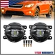 Pair LED Fog Lights Front Bumper Lamp For Subaru Forester XV Crosstrek 2014-20 Pair LED Fog Lights Front Bumper Lamp For Subaru Forester XV Crosstrek 2014-20