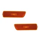 Side Marker Lights Reflectors Pair Set for 99-05 Volkswagen Jetta/Golf