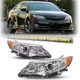 Pair Clear Headlight Assembly For 2012 2013 2014 Toyota Camry Left & Right Side