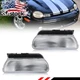 2X Clear Lens Front Corner Turn Signal Lights For 1995-1999 Dodge Plymouth Neon