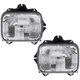 Halogen Headlight Set For 1987-95 Toyota Pickup Left and Right Sealed Beam Type