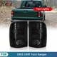 Black Smoke Tail Lights For 1993-1997 Ford Ranger LED Rear Brake Lamps Lens Pair
