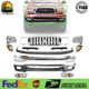 New Front Bumper Chrome & Grille Assembly Kit For 2001-2004 Toyota Tacoma