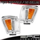 Corner Park Chrome Signal Lights for 1992-1995 TOYOTA 4RUNNER - Left Right Pair