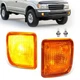 Amber Bumper Clear Turn Signal Light For Toyota Tacoma 4WD Pre Runner 1998-2000