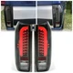 DOT For Ford F150 F250 F350 1990-1997 LED Black Smoke Tail lights Brake Lamps