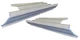 1988 1989 1990 1991 HONDA CIVIC OUTER ROCKER PANELS 2DOOR HATCHBACK NEW PAIR