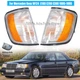 2pcs Corner Light Turn Signal Lamp For Mercedes Benz E Class W124 E200 1985-1996