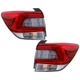 Tail Lights Set LED Fits 2020-2022 Subaru Crosstrek Impreza Hatchback