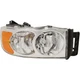 CH2503135 Fits 2002-2005 Dodge R1500 Passenger Side Headlight CAPA
