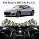 10x White LED Interior Lights Package Kit for 2013 - 2019 2020 Subaru BRZ BR-Z