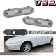 2PCS Front / Rear Side Marker Light Clear Housing For 1990-2005 Mazda Miata MX-5
