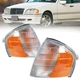 PAIR Turn Signal Corner Marker Parking Lamp For Mercedes Benz C Class W202 94-00