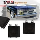 L&R Smoked Lens Turn Signal Corner Side Marker Lights For Chevy GMC Pickup Truck