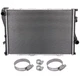 Radiator W/Oil Hose Clamps Kit For 1999-2000 BMW 528i 2001-2005 BMW 525i