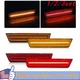 2/4x Front Amber Rear Red Side Marker LED Lights For 2008-2014 Challenger Dodge