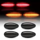 Smoked 4pc Dually Bed LED Side Marker Lights Lamps For 2001-2014 Chevy Silverado Smoked 4pc Dually Bed LED Side Marker Lights Lamps For 2001-2014 Chevy Silverado