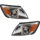 Corner Light Set For 2000-2001 Lexus ES300 With Bulb Driver and Passenger Side