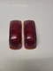 1941 PLYMOUTH TAIL LIGHT LAMP LENSES  RED GLASS T-369  