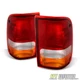 1993-1997 Ford Ranger Rear Tail Lights Brake Lamps Set Left+Right 93 94 95 96 97