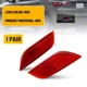 2x Rear Left Right Bumper Reflector Red Lens for 2016-2017 Subaru Crosstrek EOOK