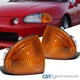 Fits Honda 93-97 Civic del Sol Corner Lights Turn Signal Lamps Amber Left+Right