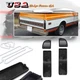 Smoked Tail & Reverse Light Lenses w/ Gasket Kit For Chevy Truck Fleetside 67-72