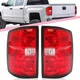Pair Tail Lights Lamps Left & Right For Chevy Silverado 1500 2500 3500 2014-2019