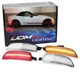 Clear Lens Amber/Red Full LED Side Marker Light Kit For 16-up Mazda MX-5 Miata