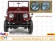 Headlight Light Pair Left & Right fits willys jeep 3A 3B CJ5 M38 Complete