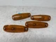 4x Freightliner A6602872000 LED Cab Marker Lights Amber Cascadia Trucks LED Lamp